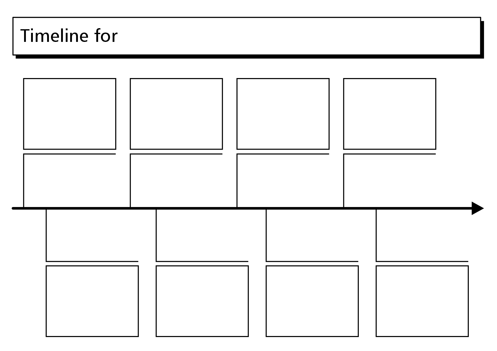 Free Printable Timeline Template
