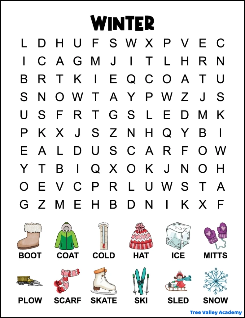 Printable Puzzles For 1st Graders