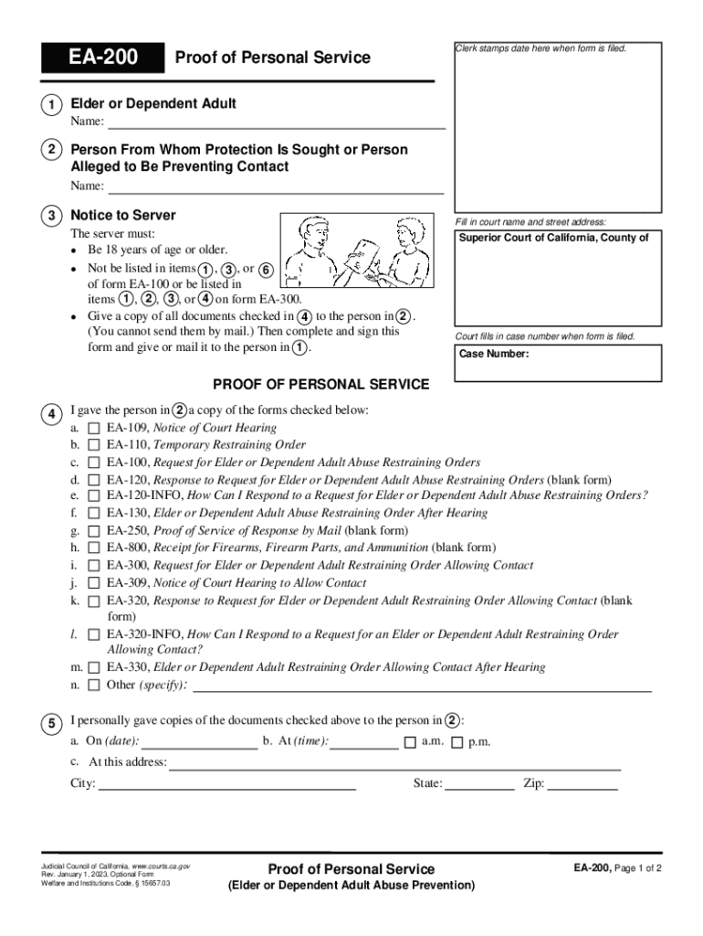 Ea Form 2025 Template