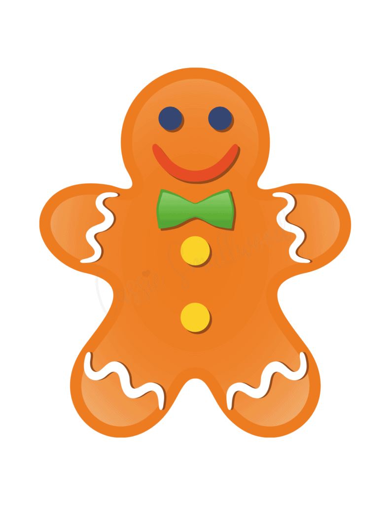 Gingerbread Template Printable Pdf
