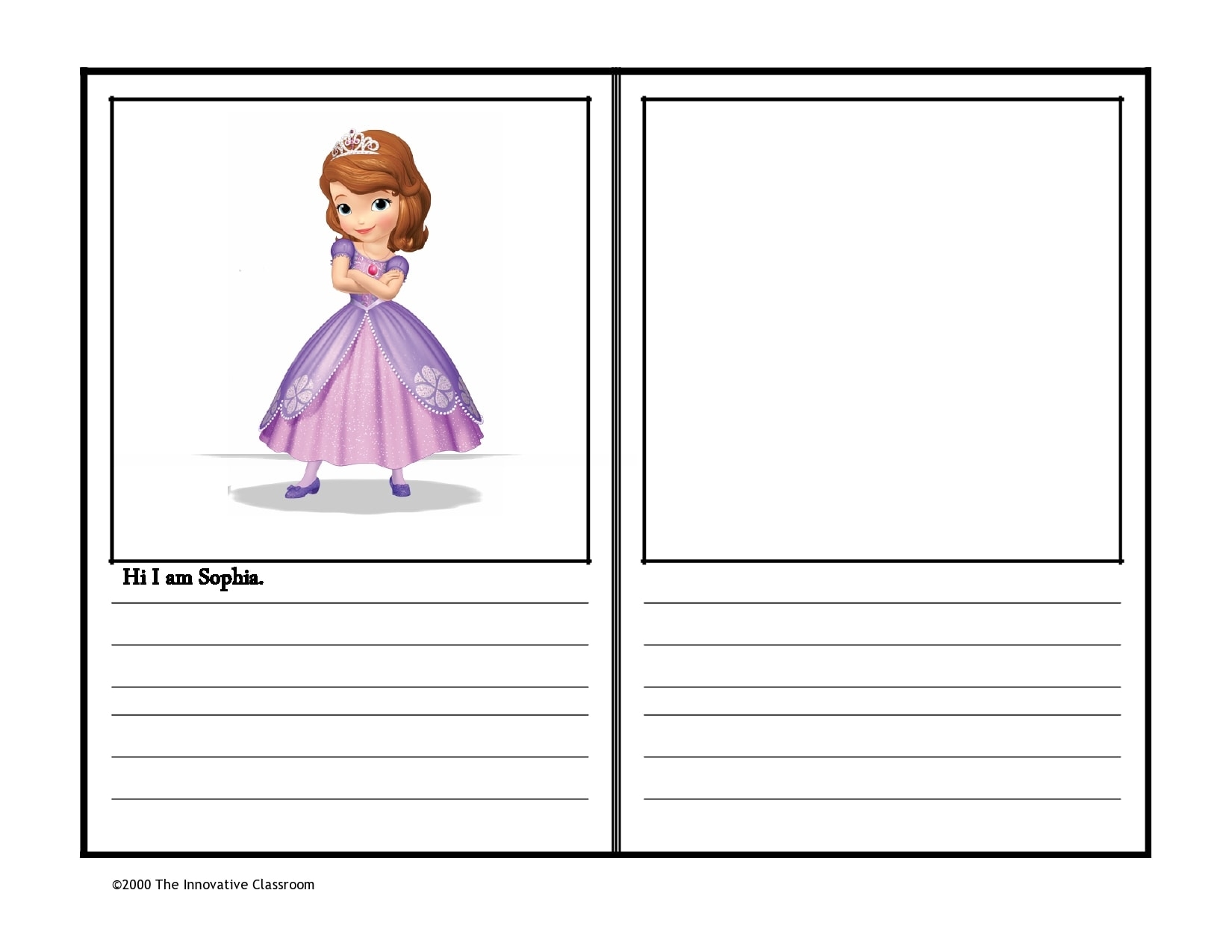 Printable Storybook Template
