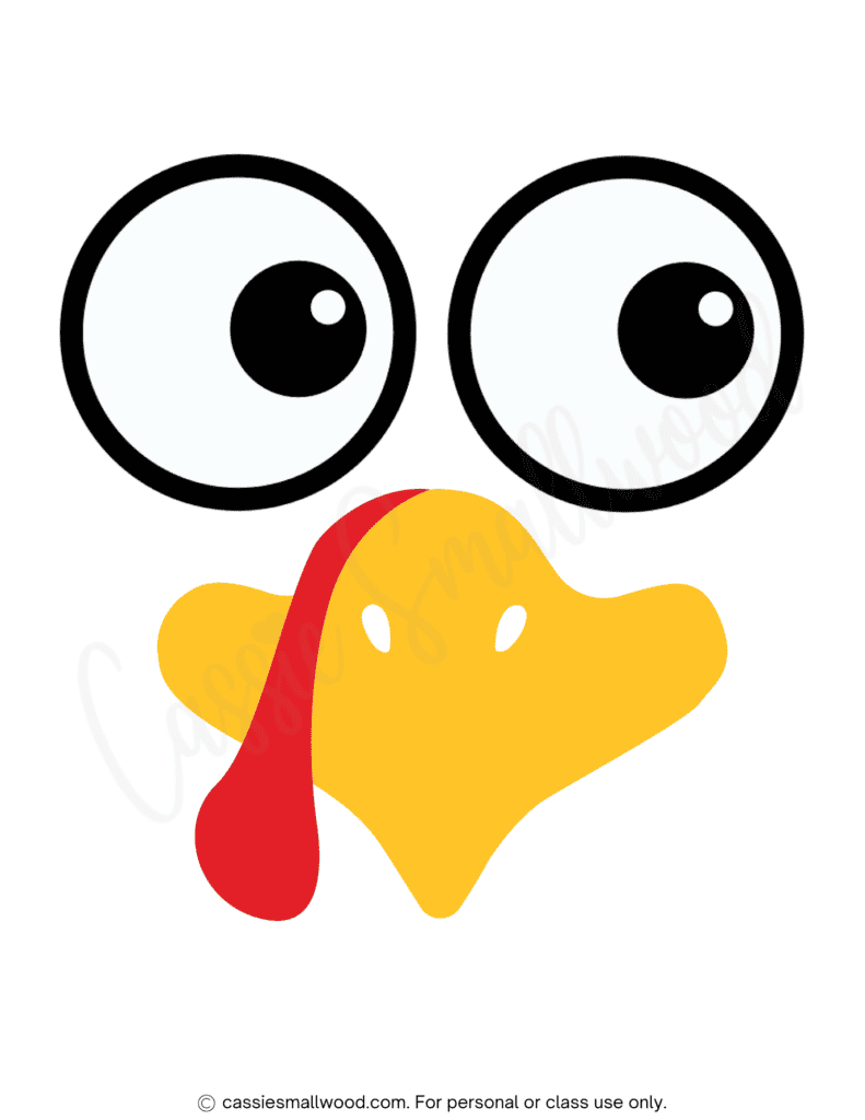 31 Cutest Turkey Templates Cassie Smallwood