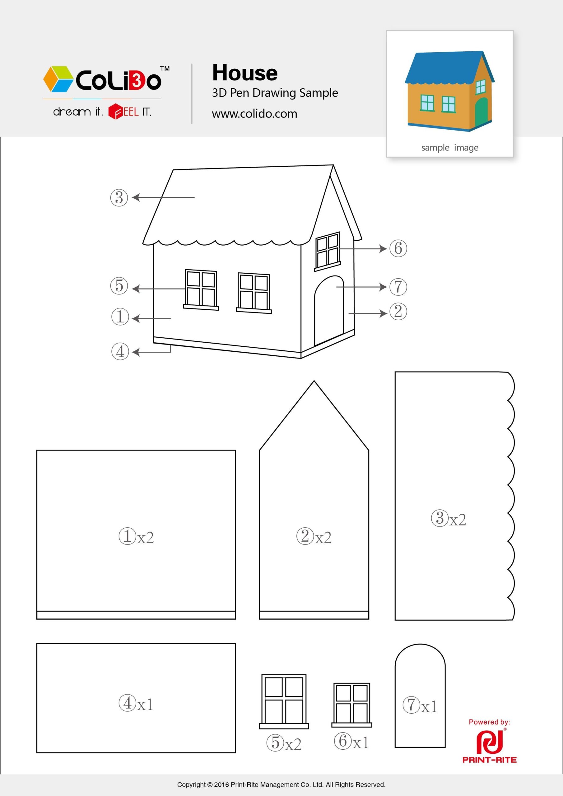 3d Pen Templates