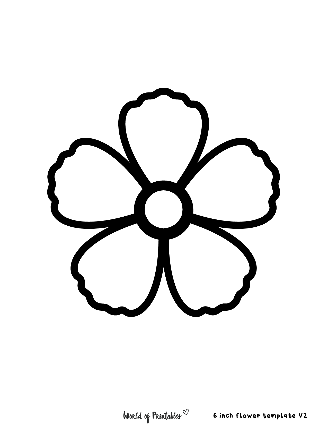 60 Best Free Flower Templates World Of Printables Worksheets 