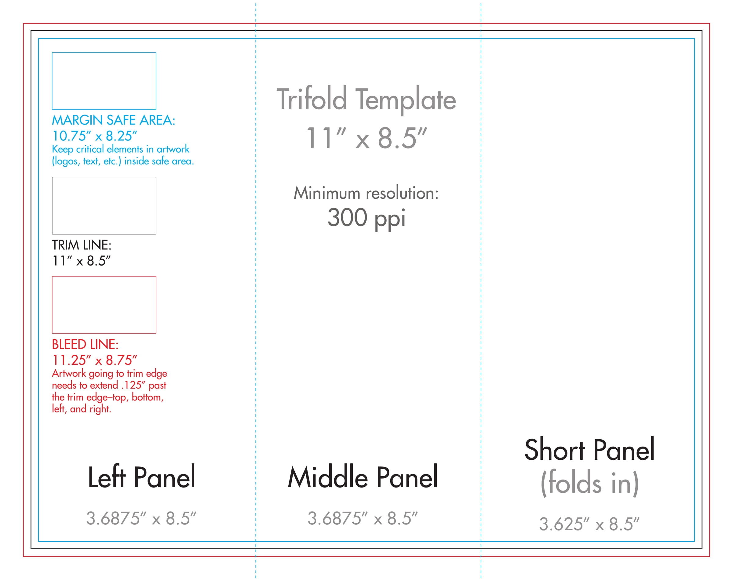 8 5 X 11 Brochure Templates Print 8 5 X 11 Trifold Templates 