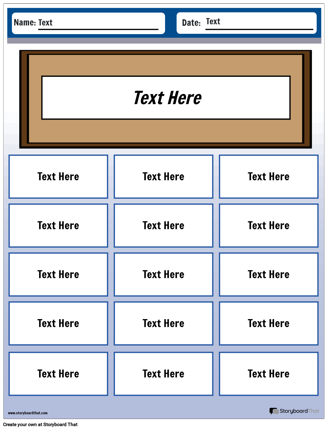 Alphabetical Order Worksheets Create With Storyboard That