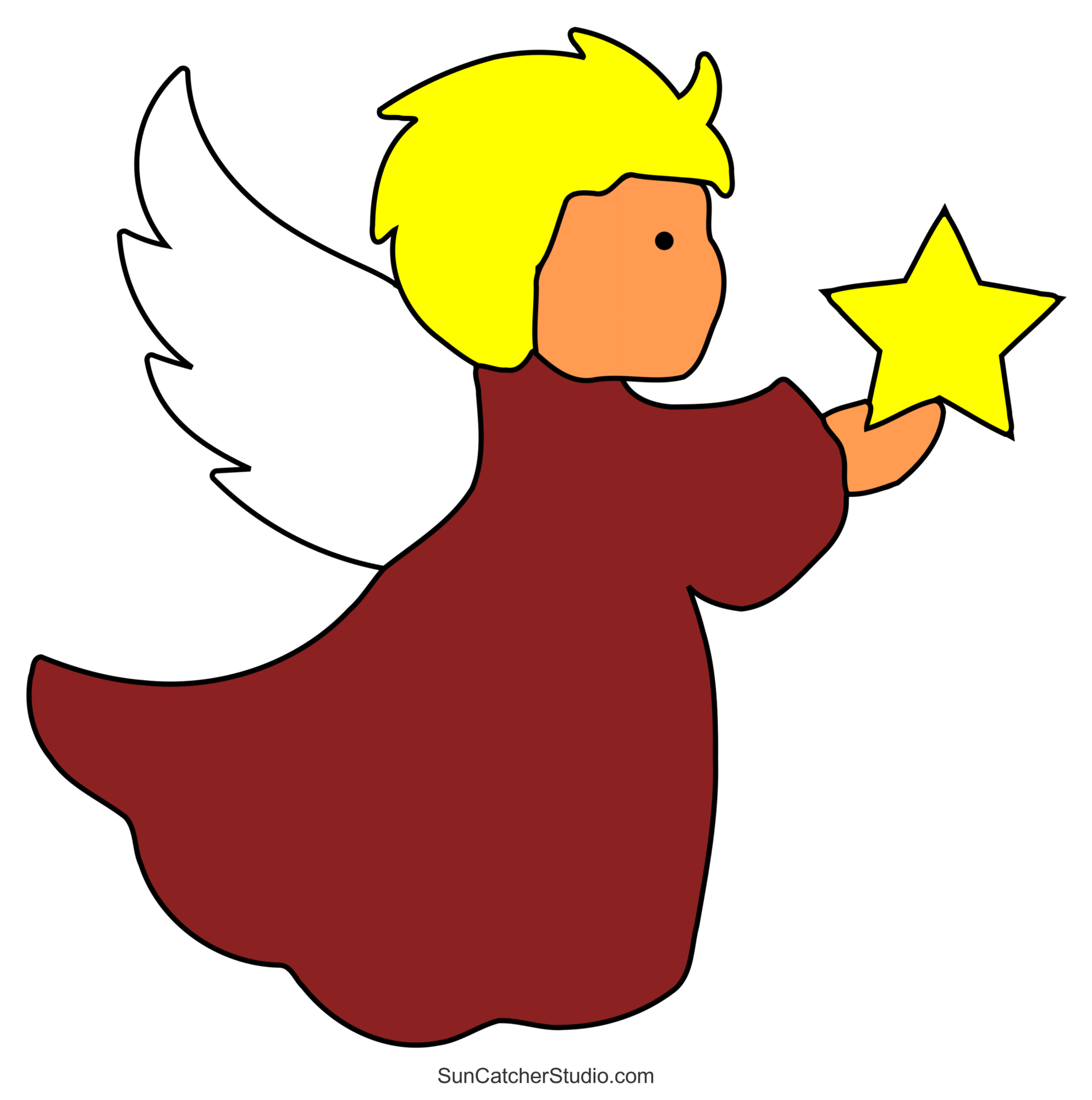 Angel Templates And Stencils Free Printable Patterns Free 