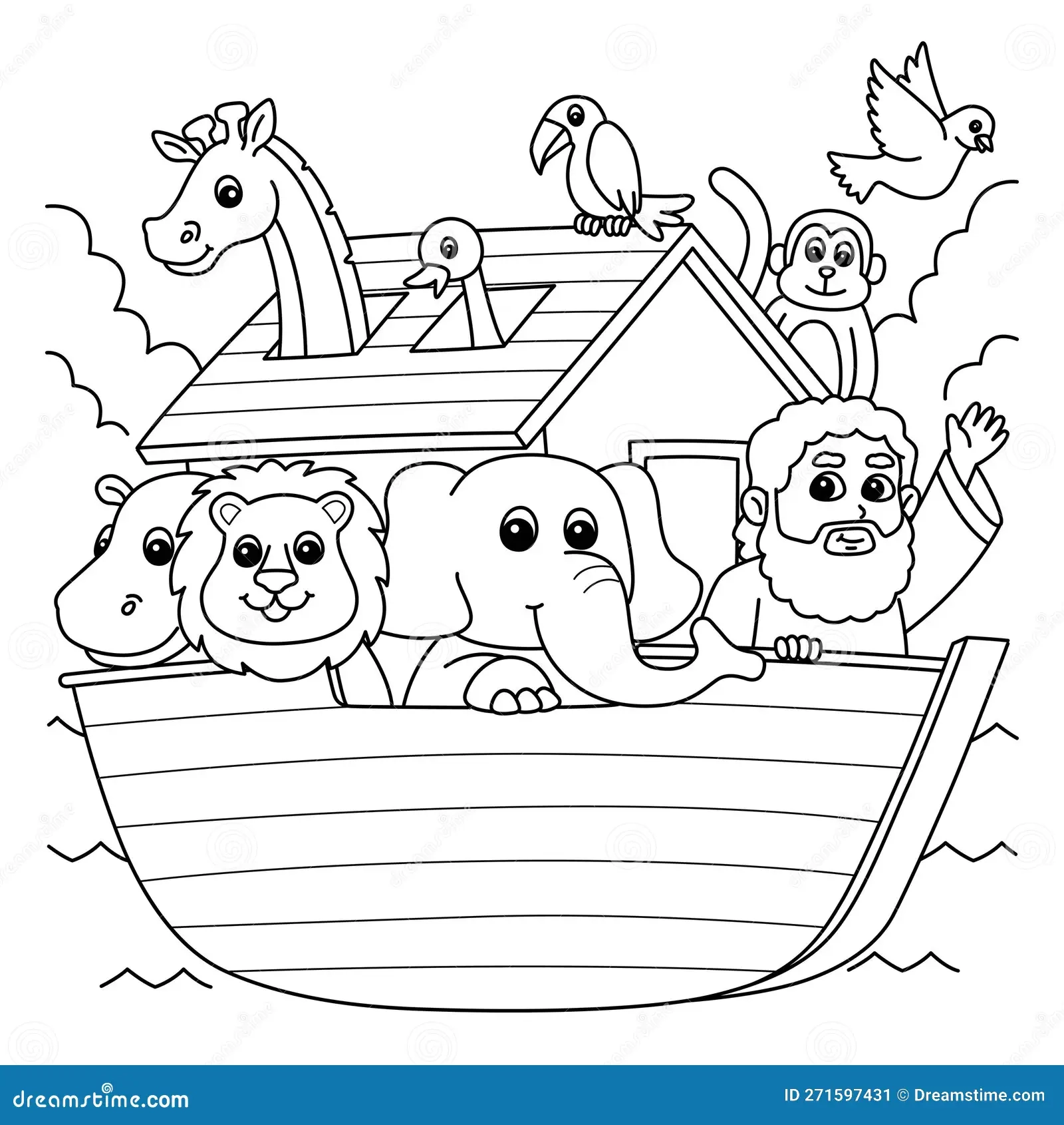 Free Printable Noah's Ark Template