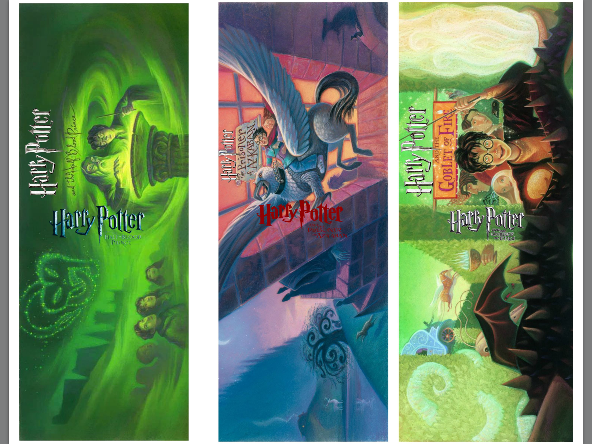 Harry Potter Book Printables