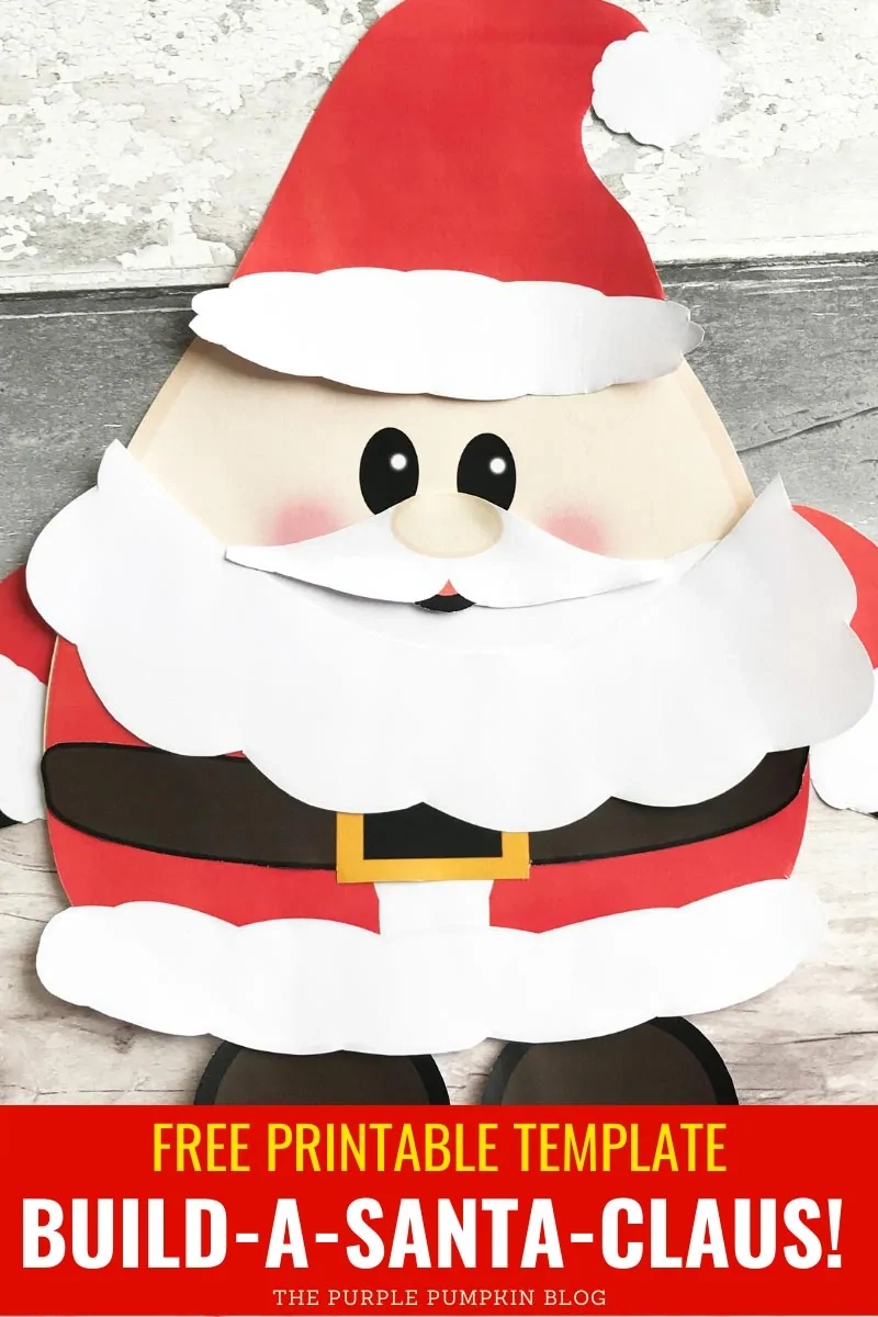 Free Printable Santa Template