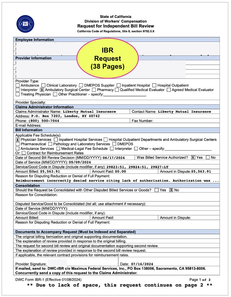 California Dwc 1 Form 2022