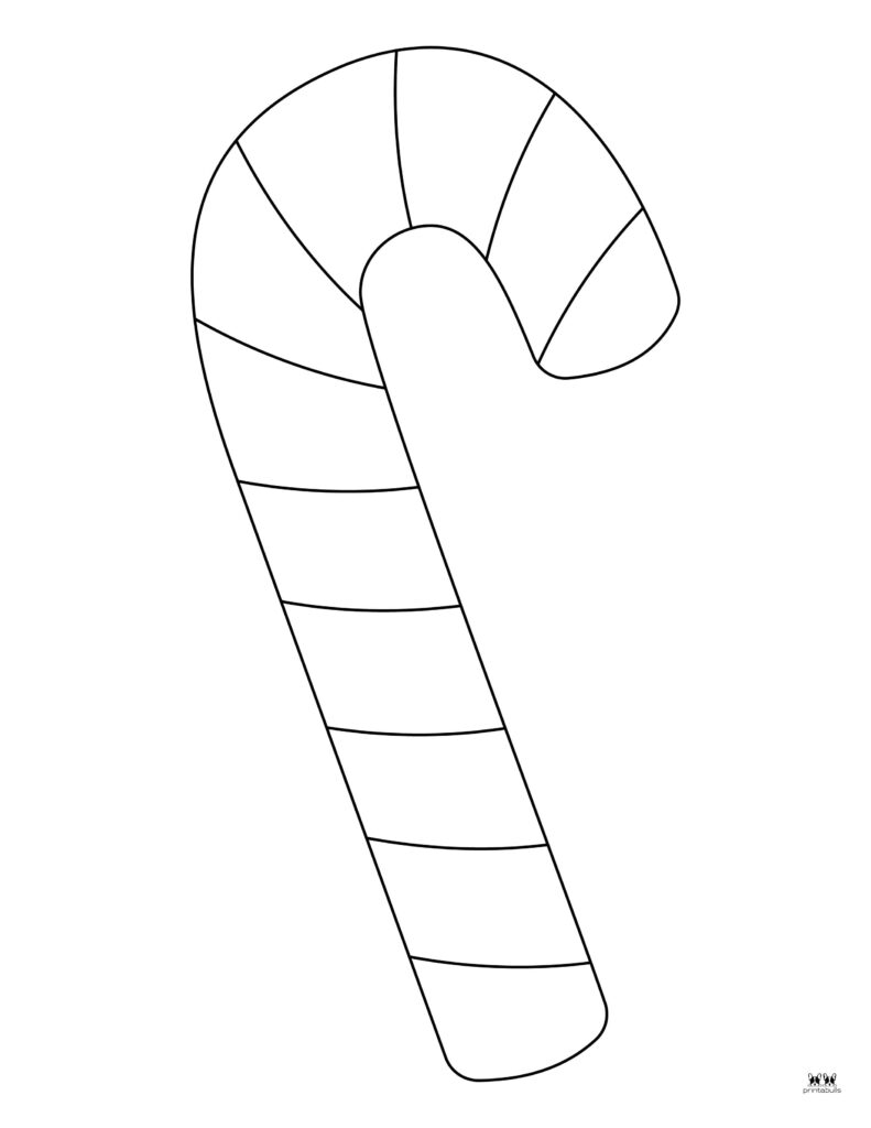 Candy Cane Coloring Pages amp Templates 35 Pages Printabulls