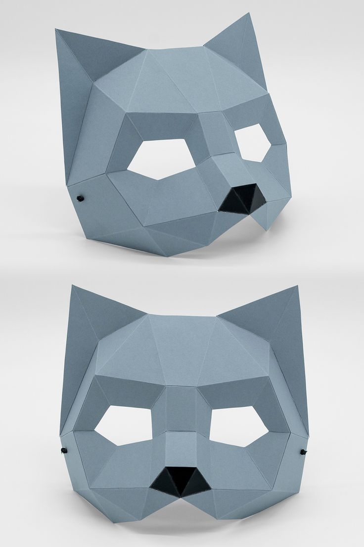 3d Paper Mask Template Free Printable