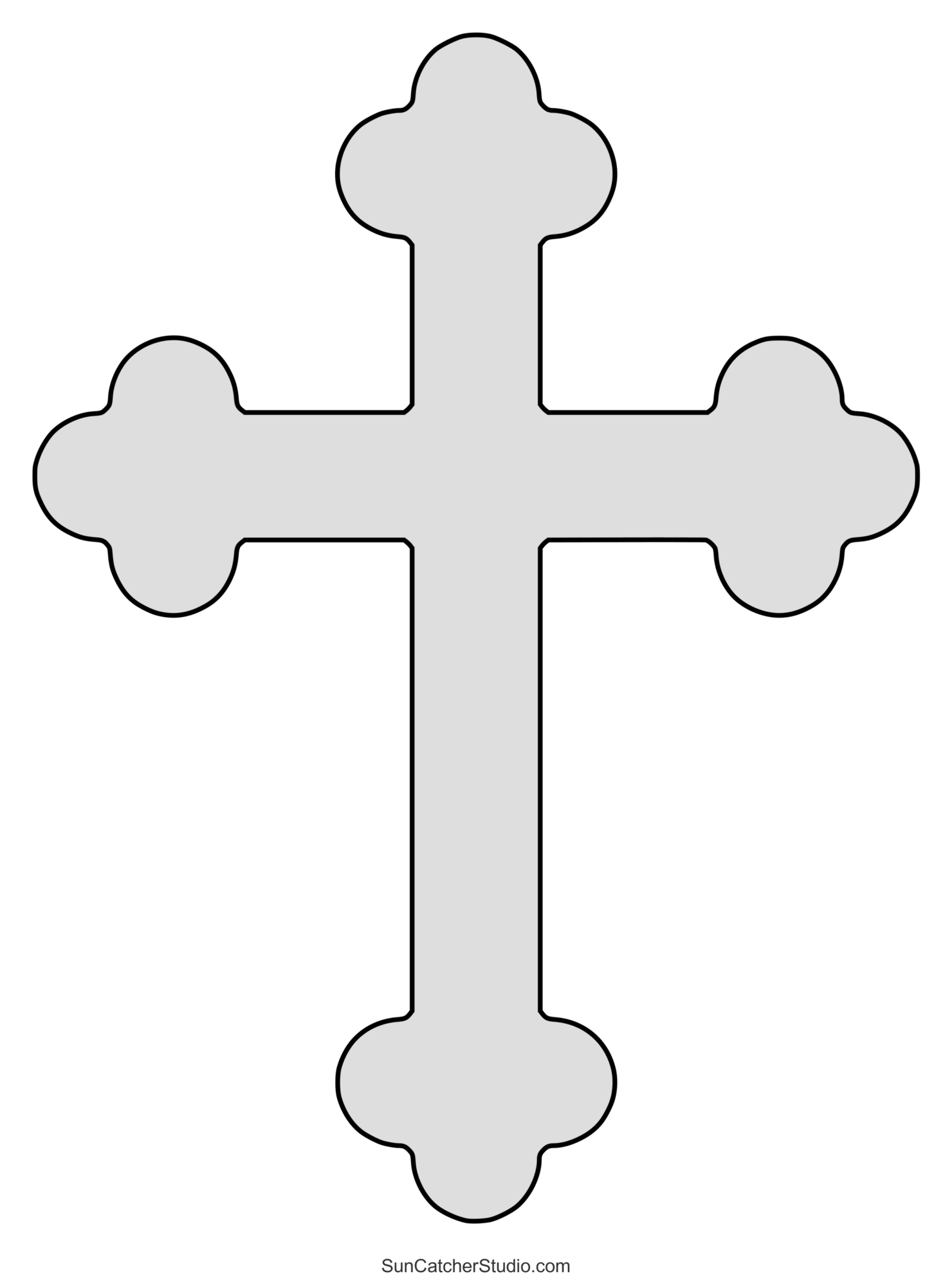 Free Cross Template Printable