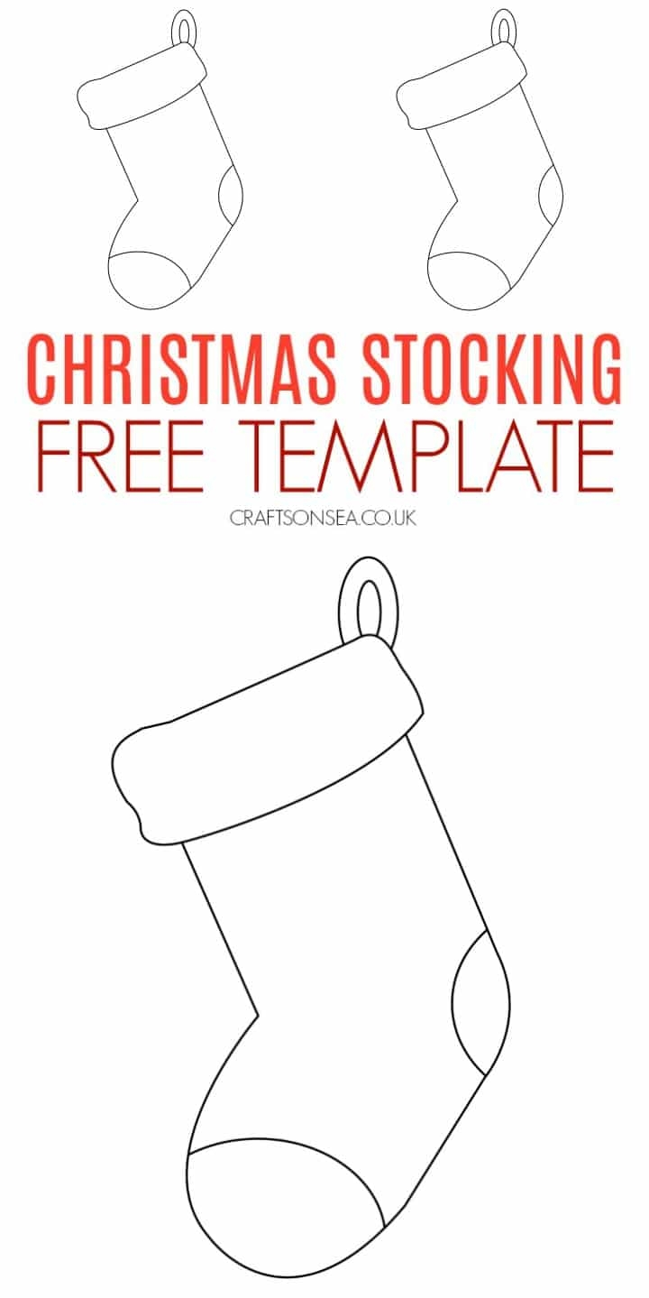 Christmas Stocking Template Printable