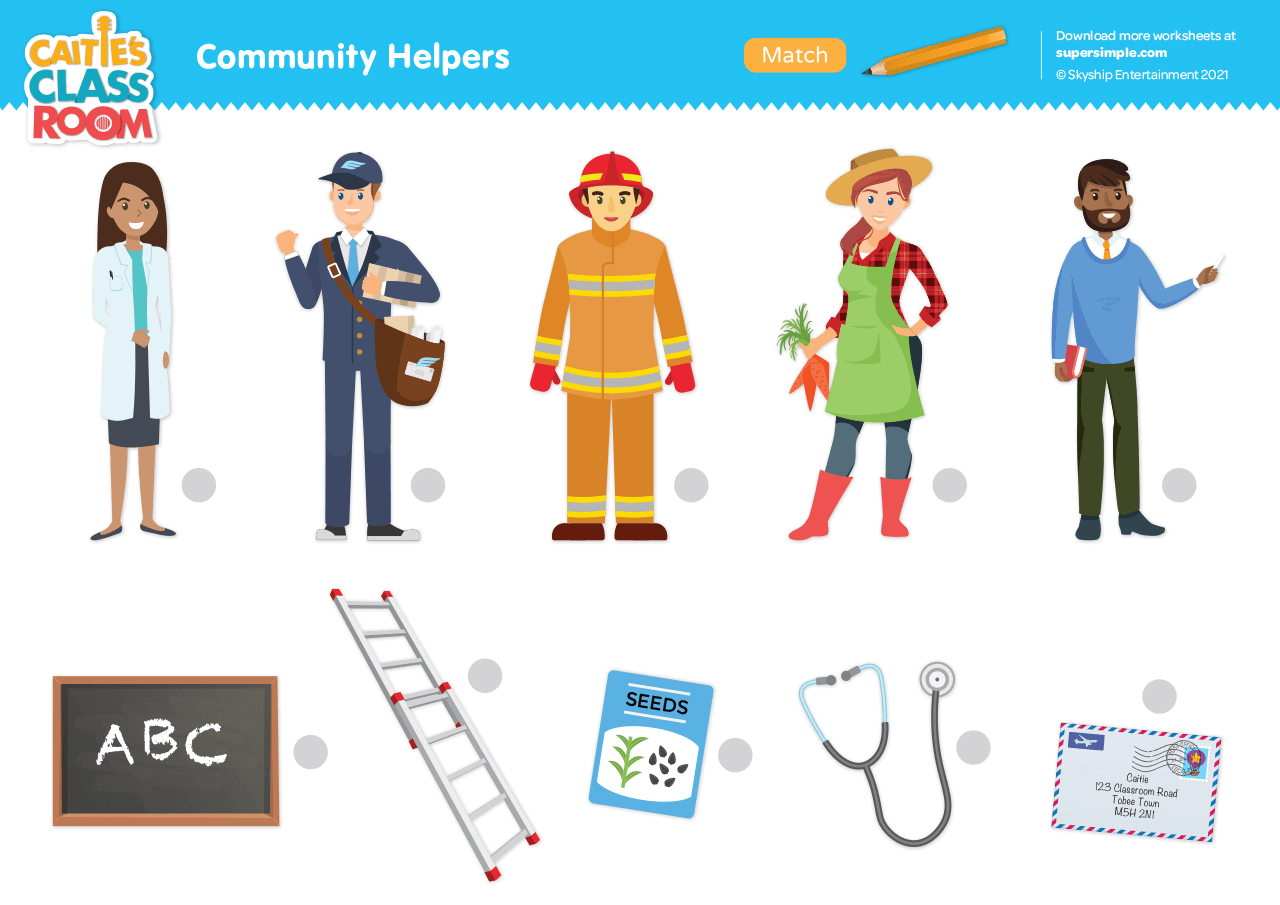 Free Printable Community Worksheets