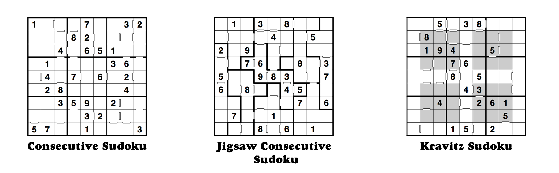 Consecutive Sudoku Puzzles By KrazyDad Worksheets Library