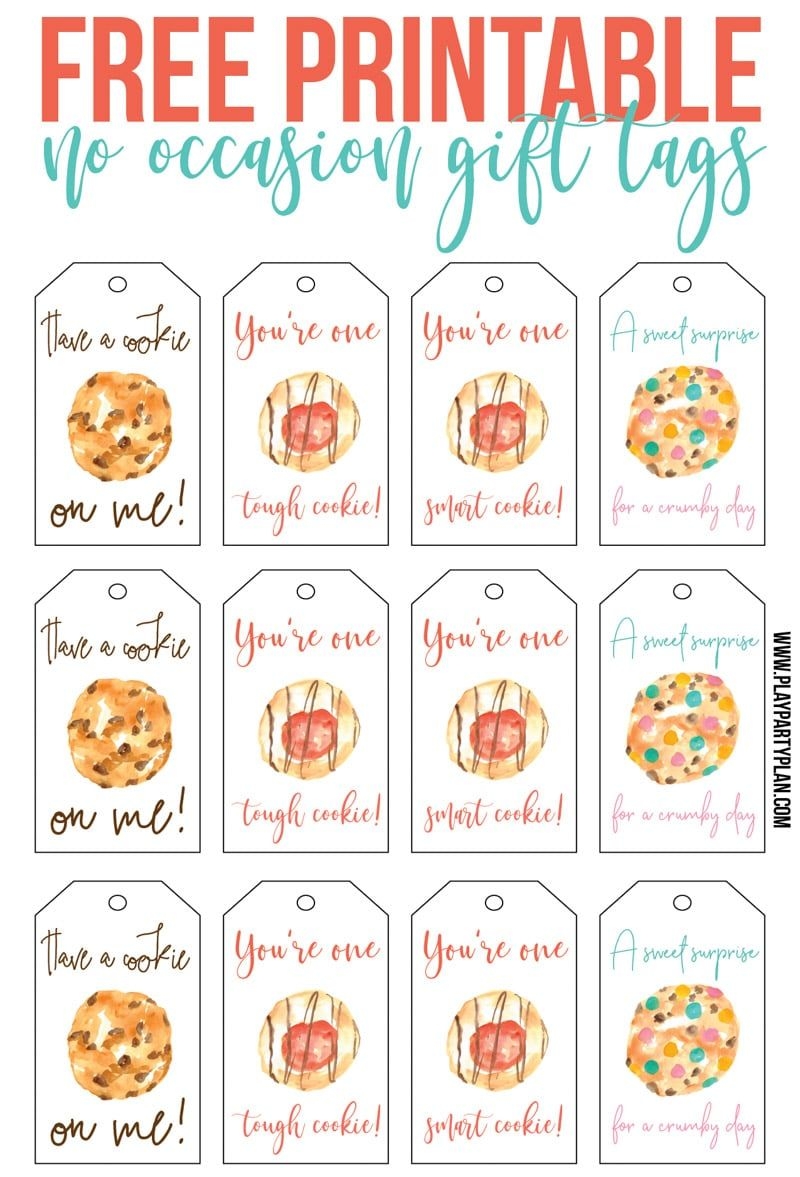 Free Printable Cookie Template