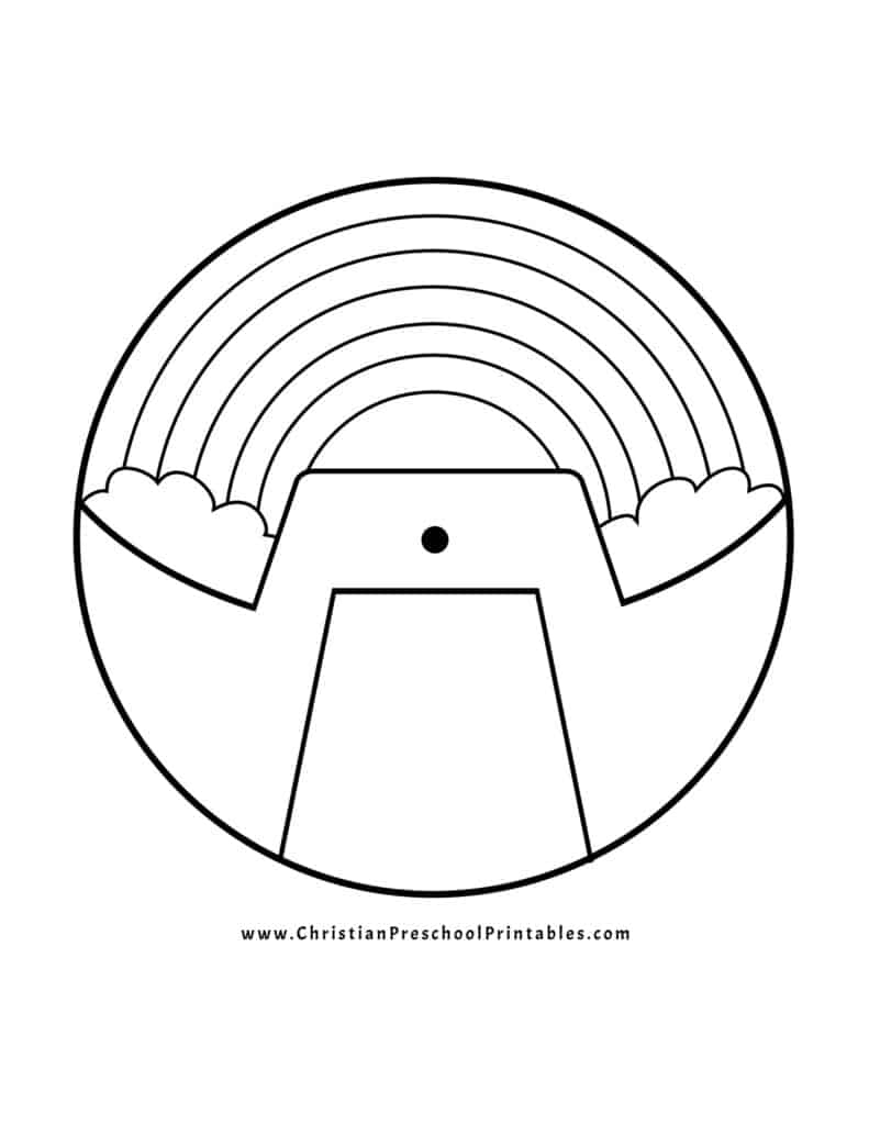 Crafts For Noah s Ark Spinner Animal Activity Christian 