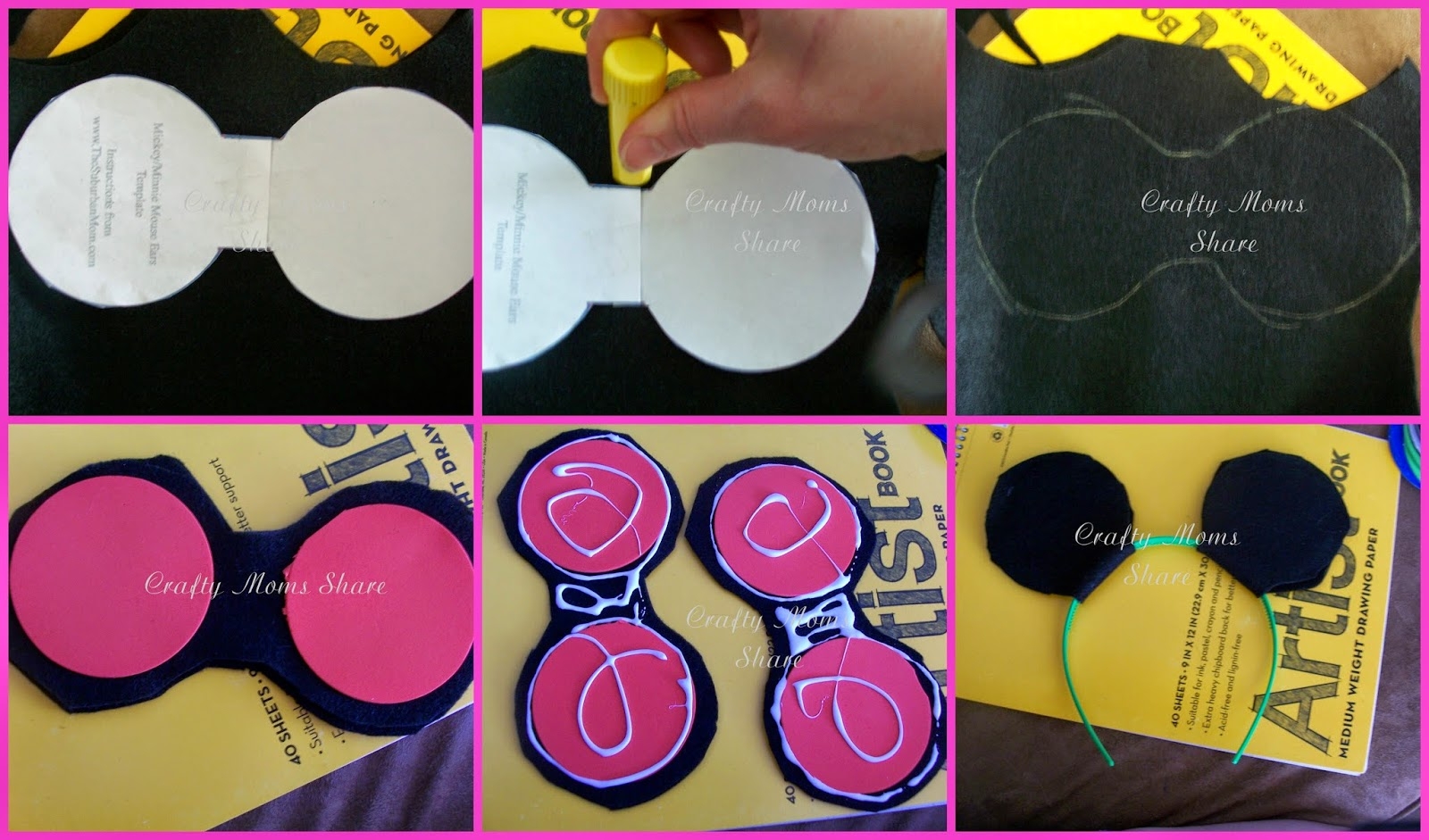 Printable Diy Disney Ears Template