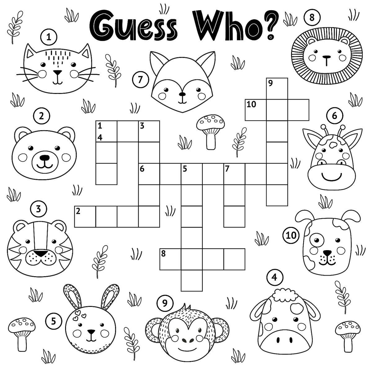 Puzzles Printable For Kids