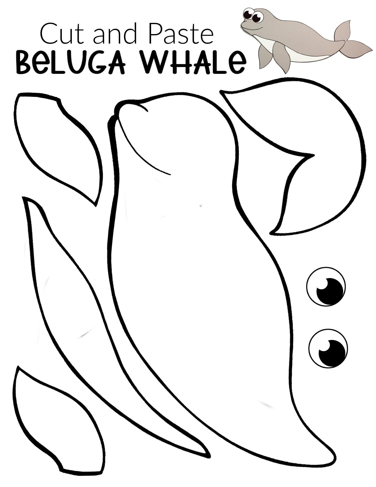 Discover 16 Beluga Whale Craft For Toddlers And Ocean Animal 