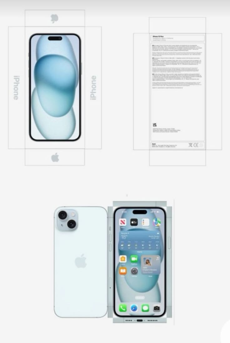 Printable Iphone Box Template