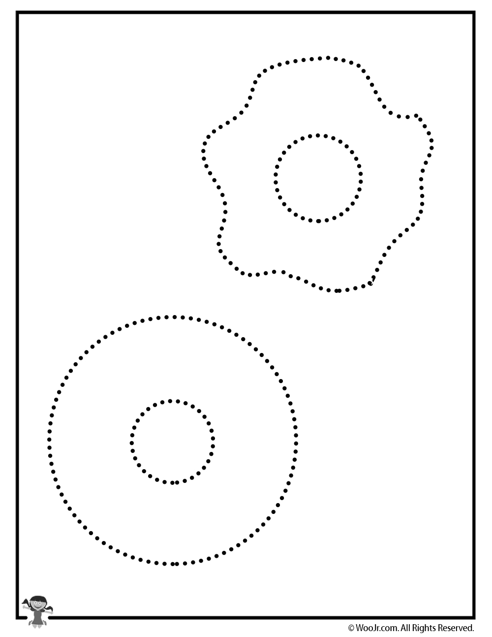 Printable Donut Template
