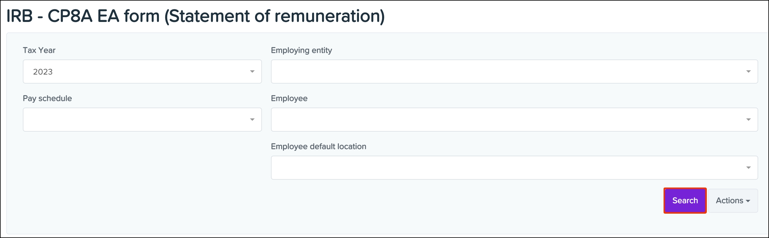 EA Form Report Your Payroll MY 