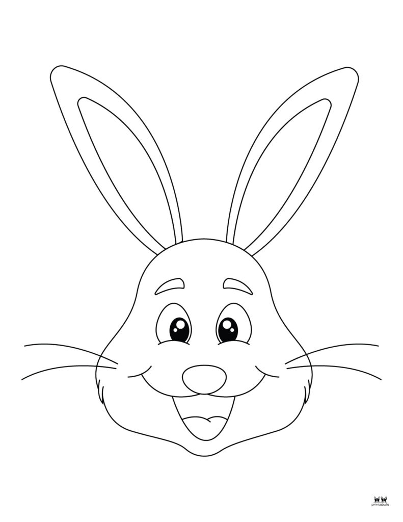 Easter Bunny Templates amp Outlines 53 FREE Pages Printabulls