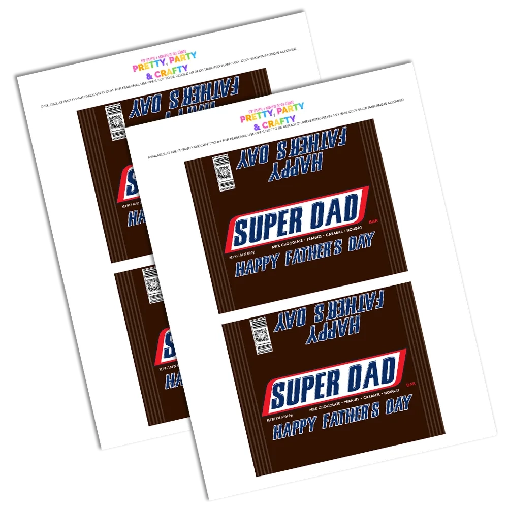 Father s Day Candy Pretty Party amp Crafty