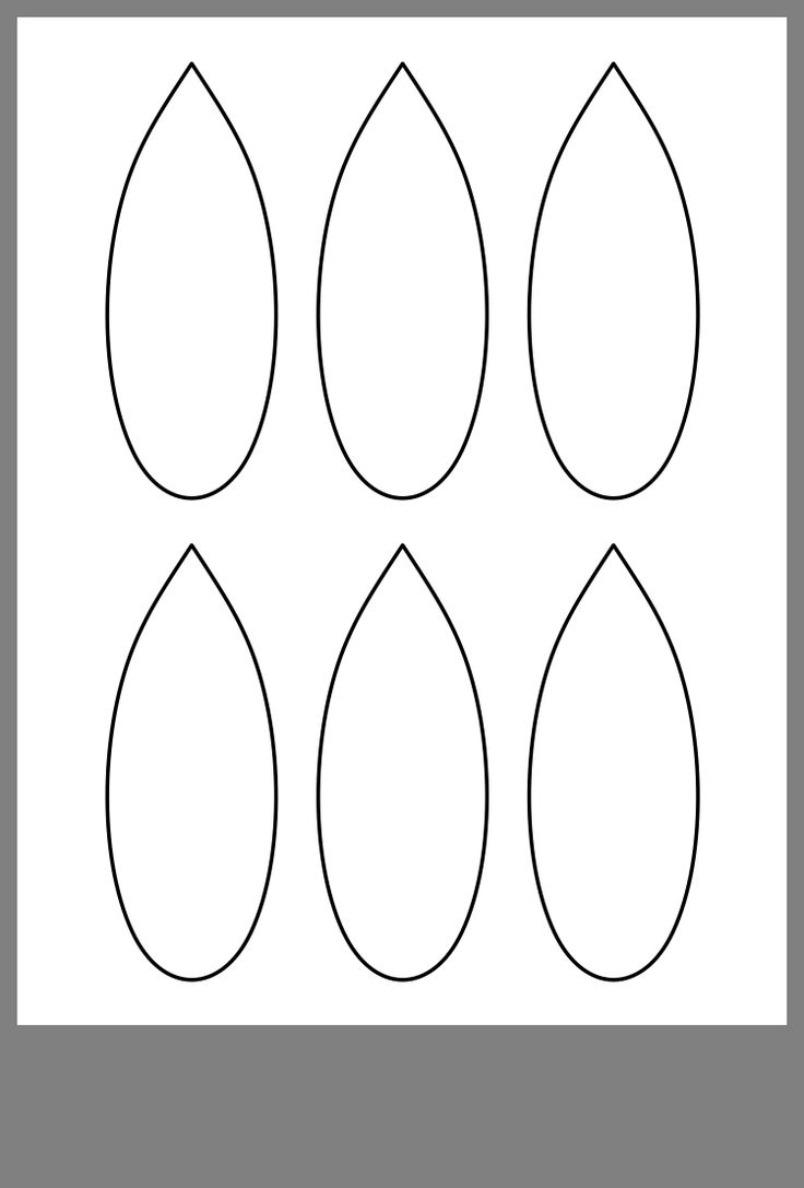 Feather Crafts Turkey Feathers Template Free Printable