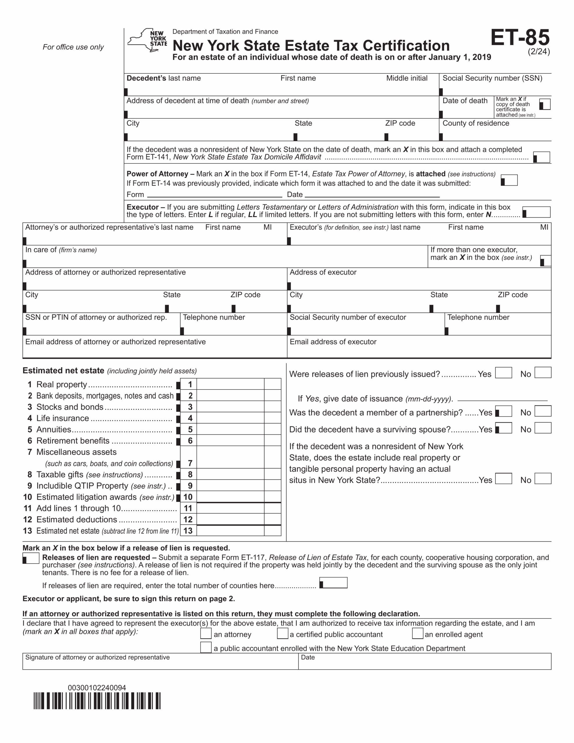 Form 7206 Instructions