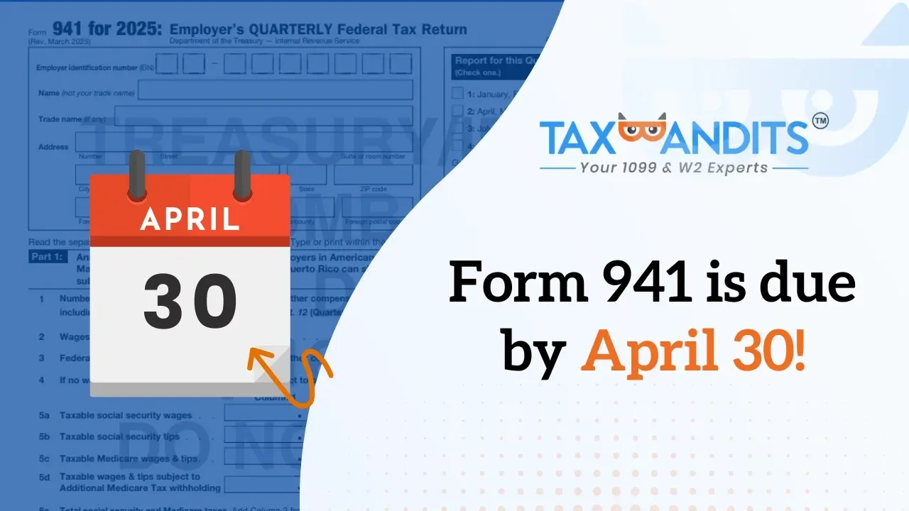 Form 941 Due Dates For 2025 941 Tax Deposit Deadline