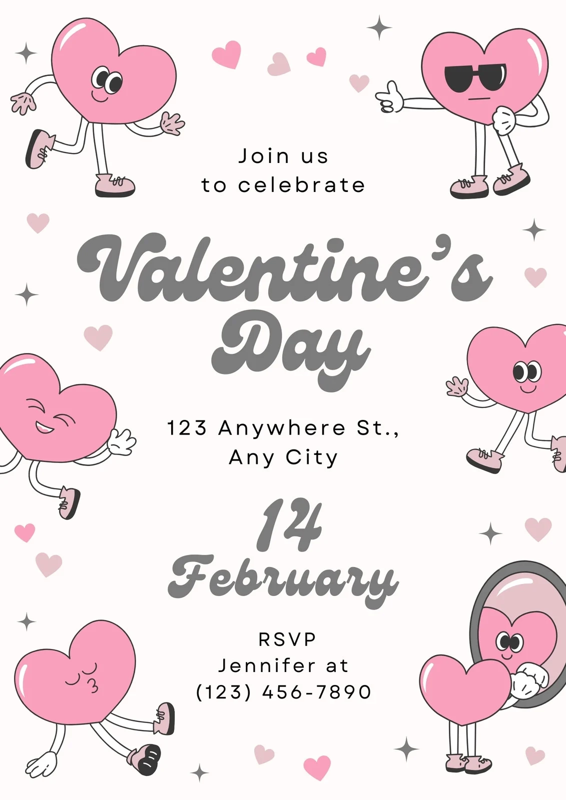 Free And Customizable Valentines Day Templates