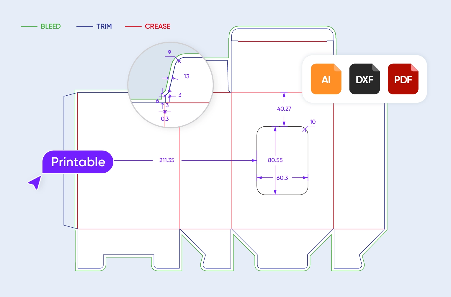 Free Box Template Maker Customize amp Download Fast