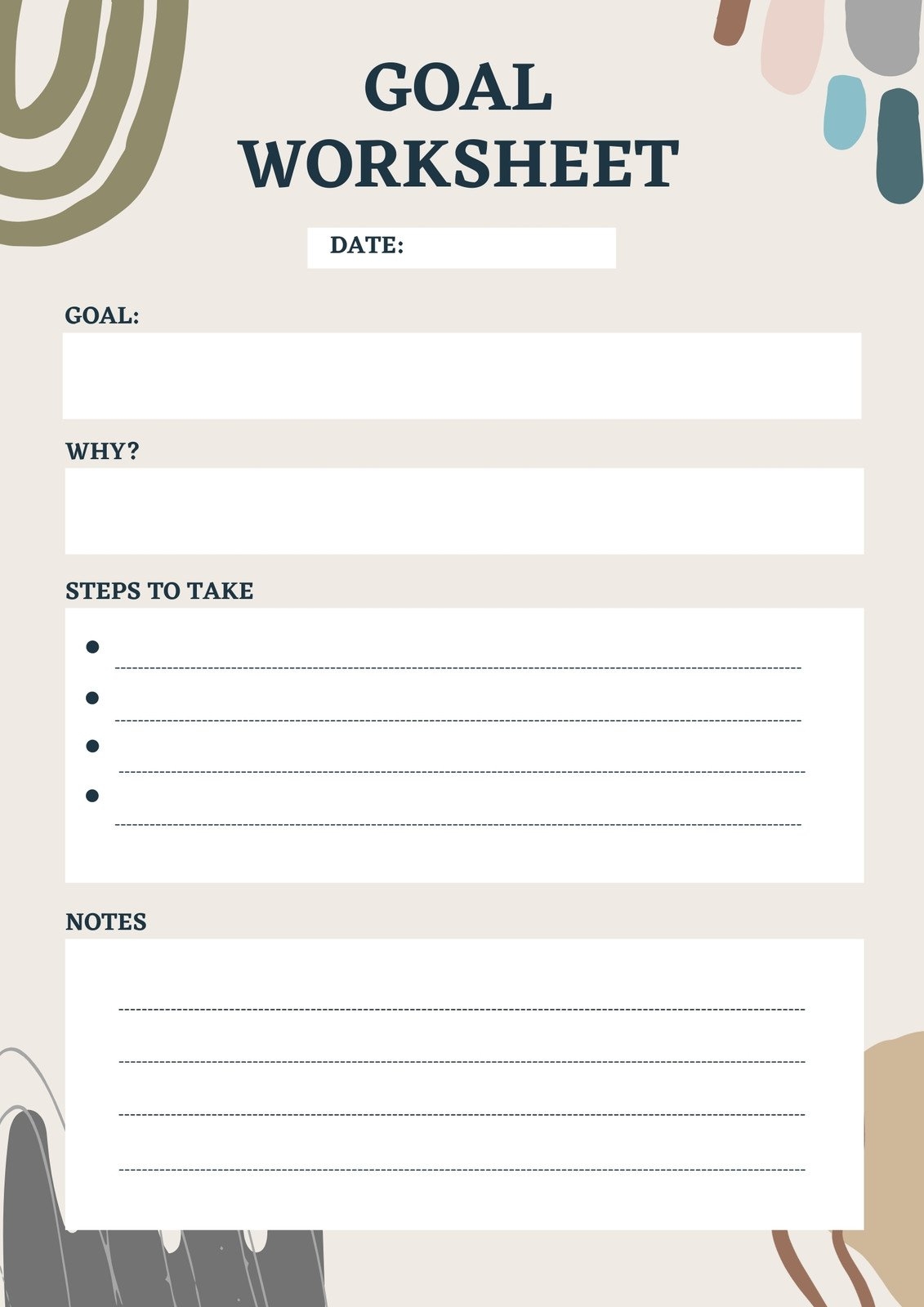 Free Worksheet Templates And Printables