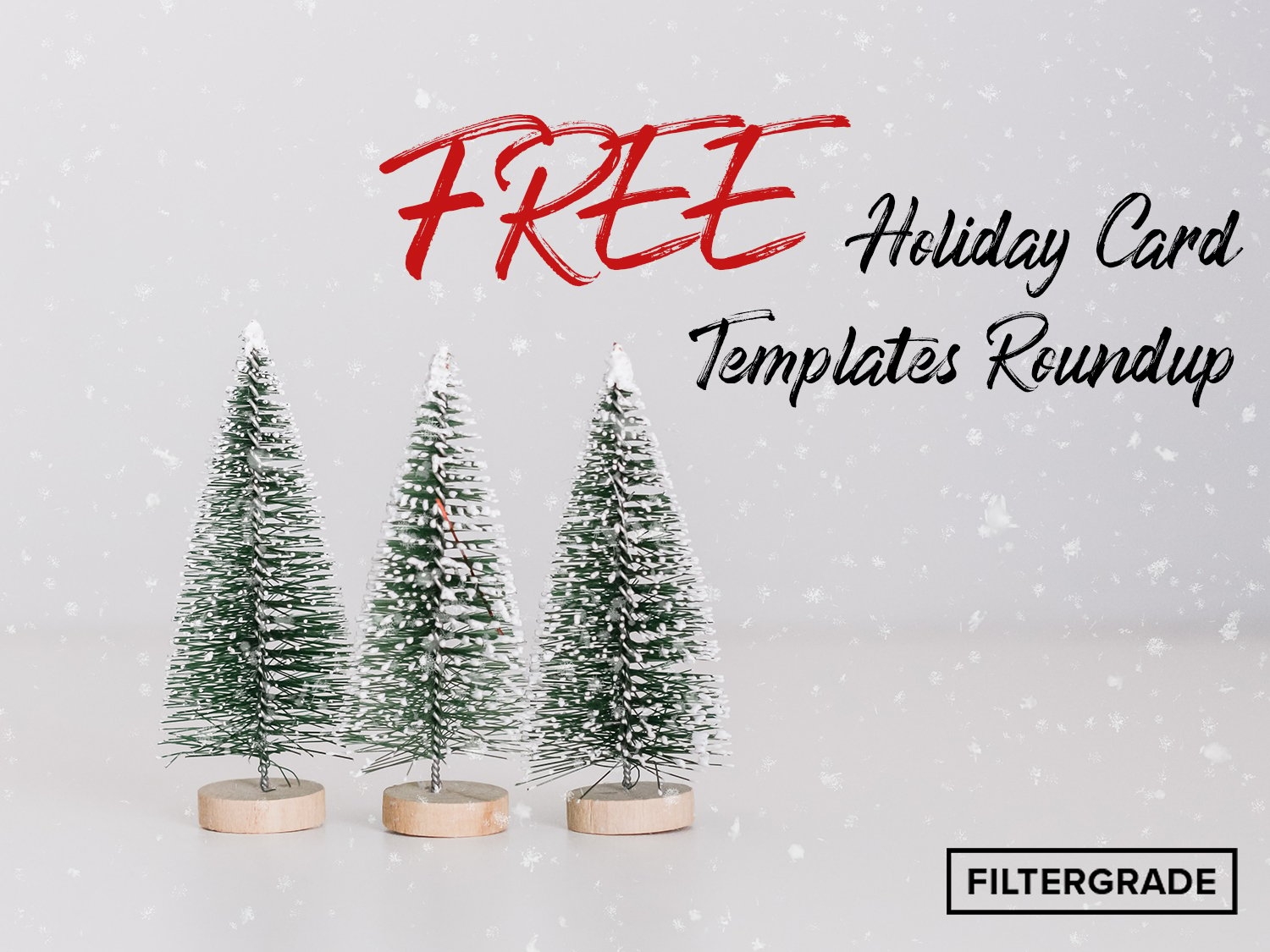 Free Holiday Card Templates Printable