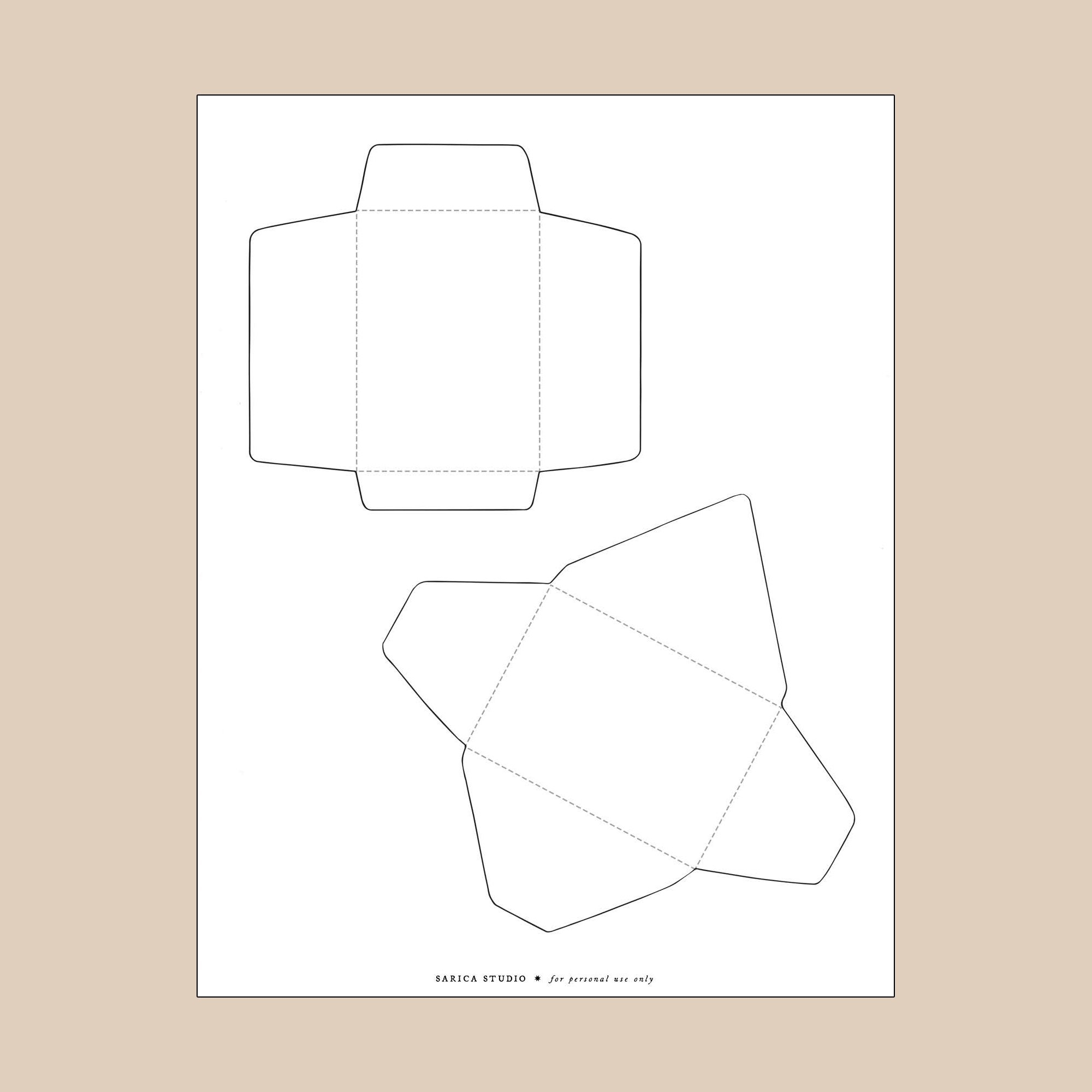Free Printable Gift Card Envelope Template