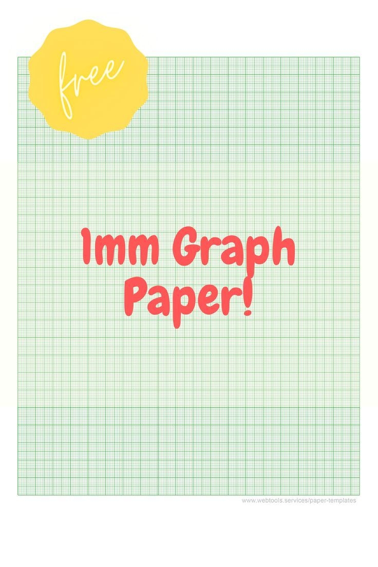 Printable 1mm Graph Paper