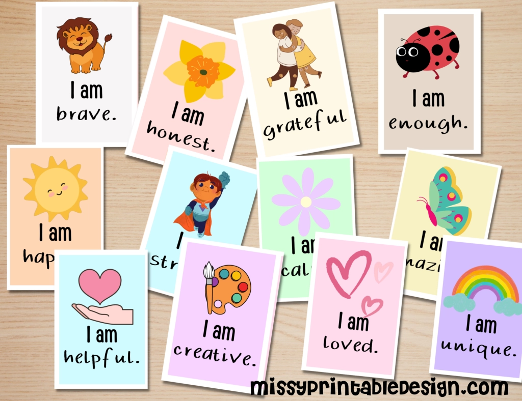 Free Printable Affirmations For Kids