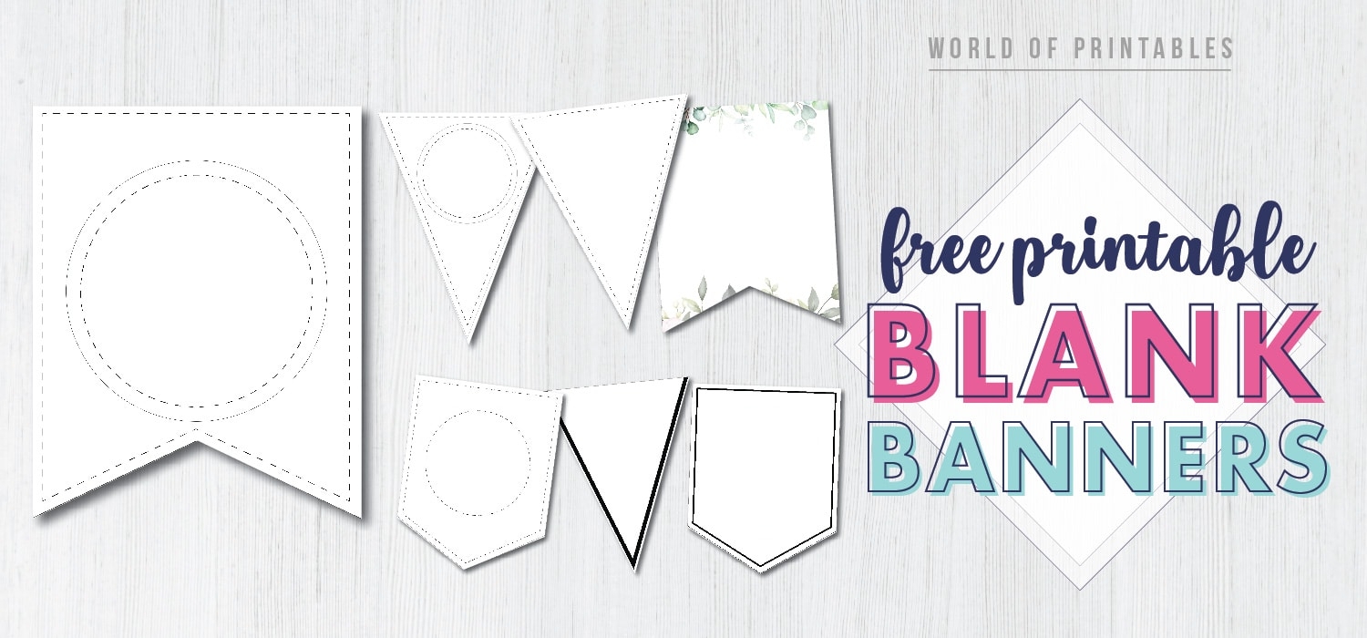 Free Printable Banners Template