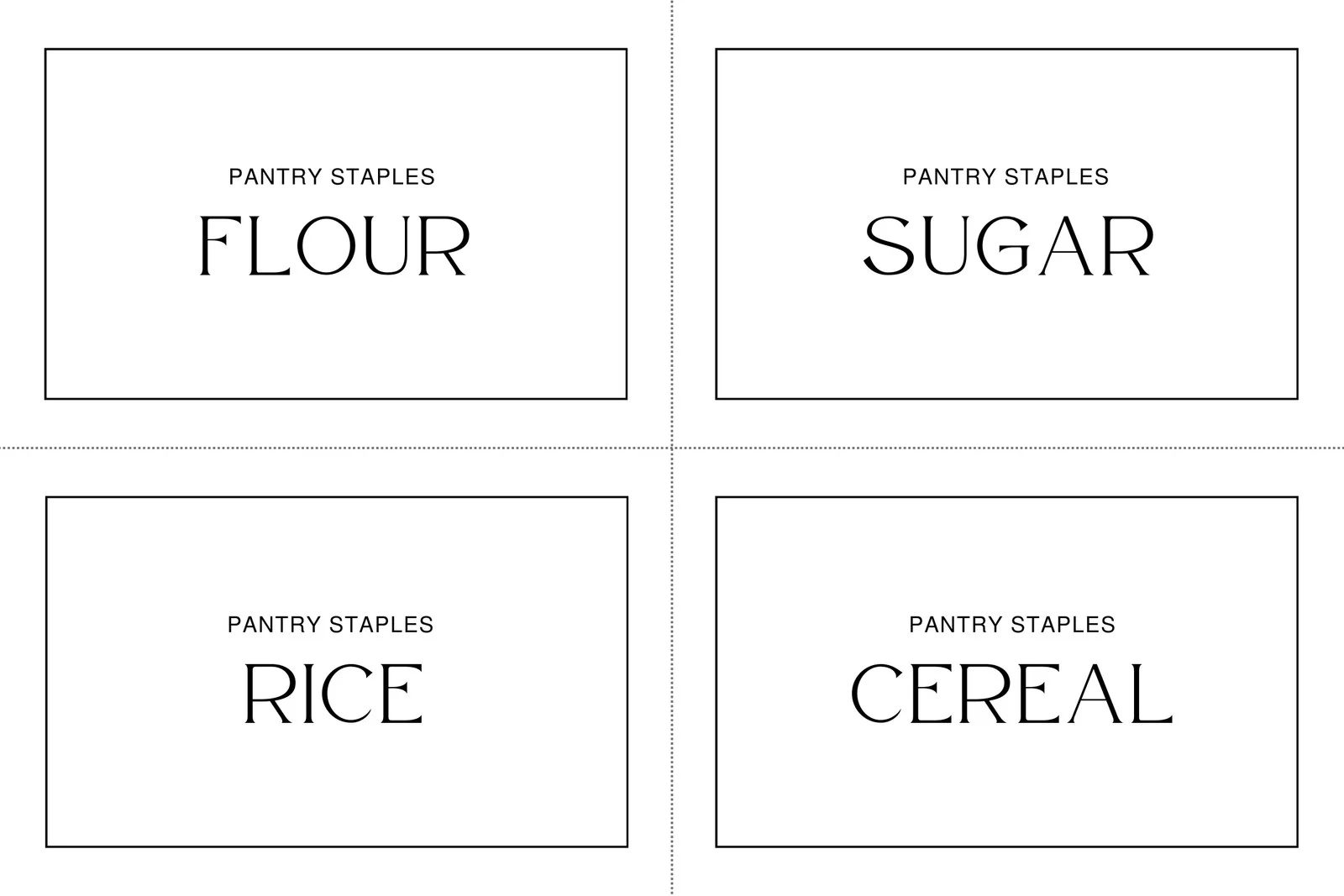 Sticker Template Printable
