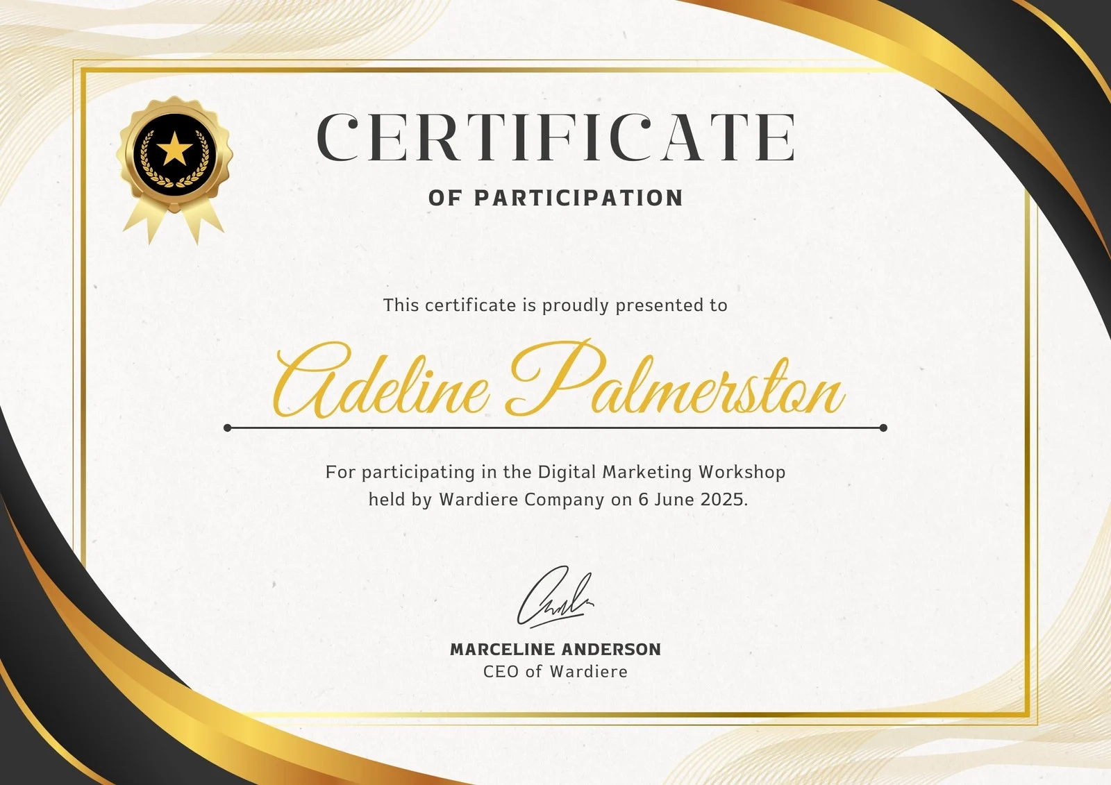 Certificate Templates Printable
