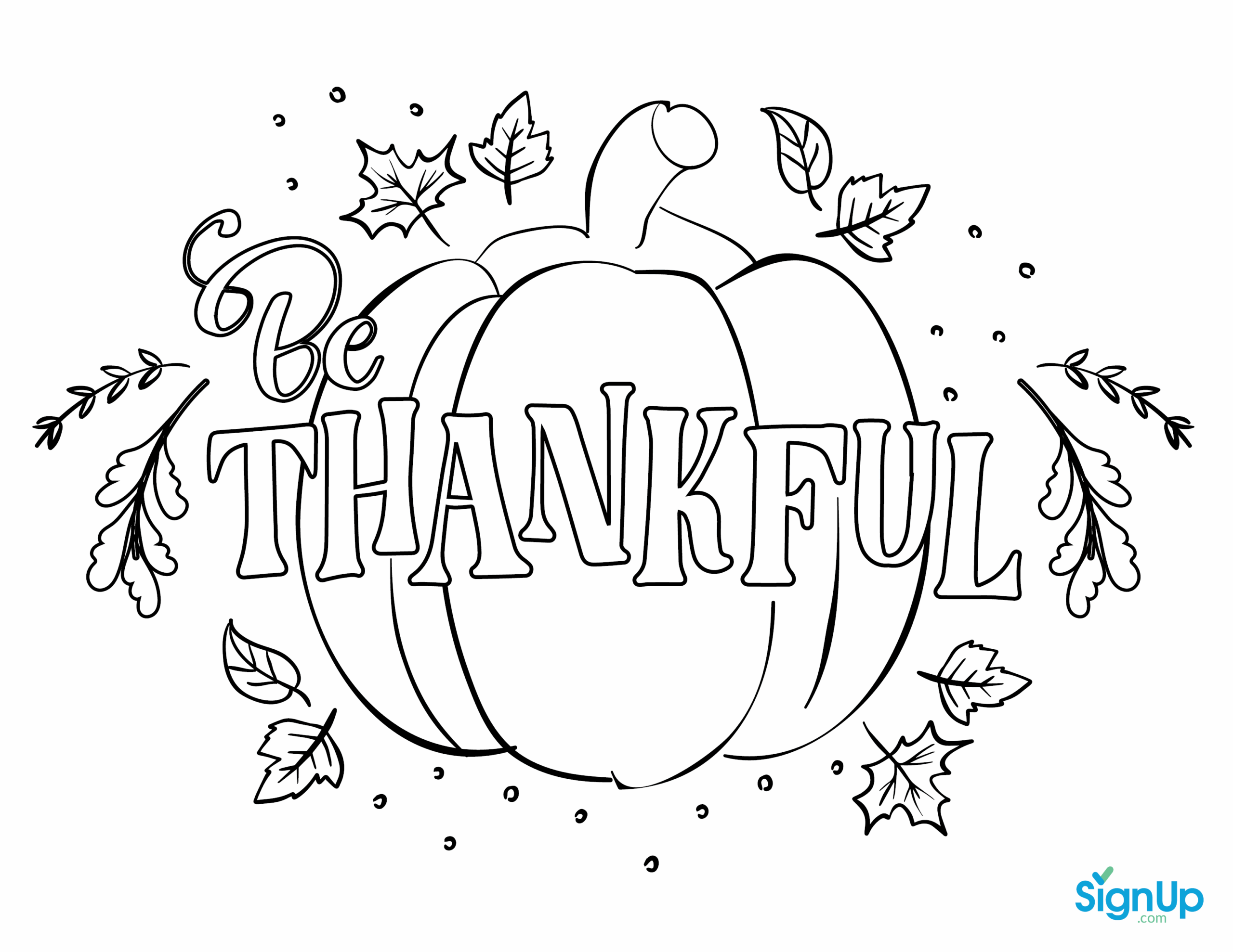 Free Printable Thanksgiving Templates