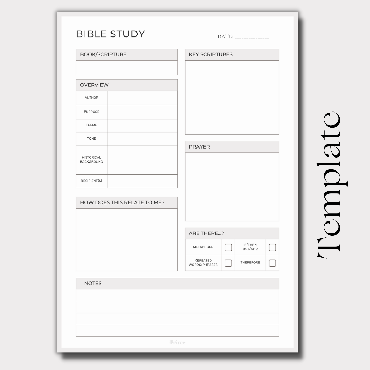 Bible Study Printables For Adults