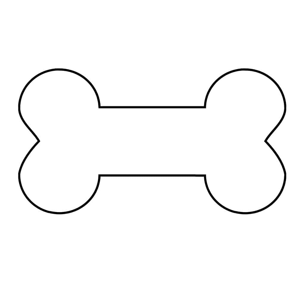 Free Printable Dog Bone Template DailyPrintables Worksheets 