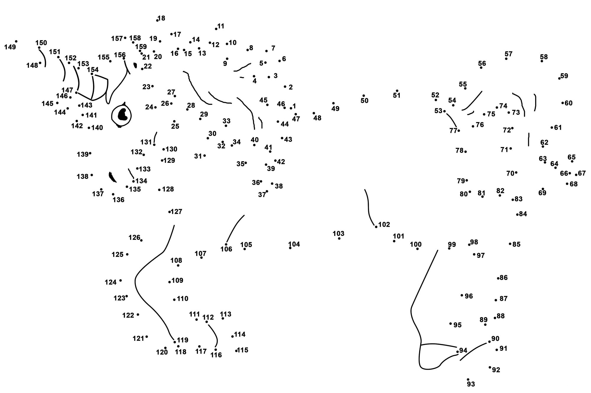 Dot To Dot Printable Pages