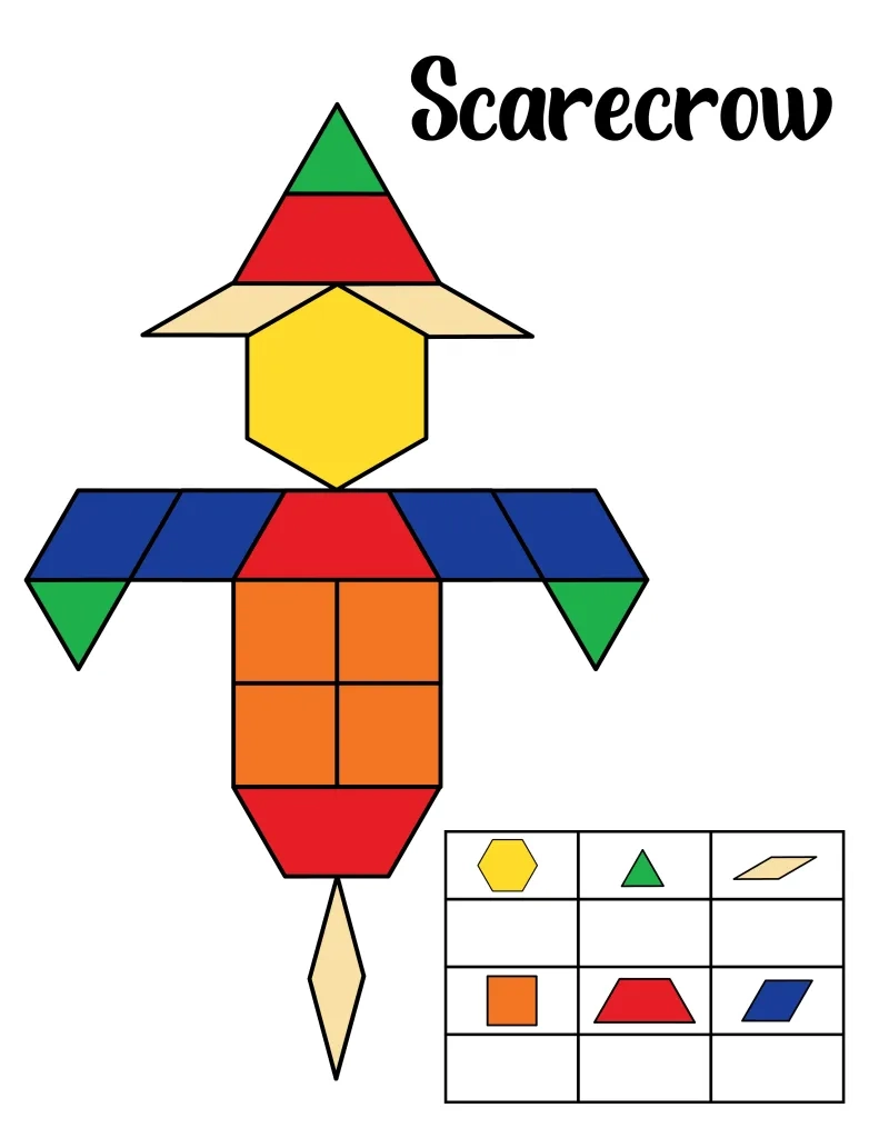 Pattern Block Shapes Printable