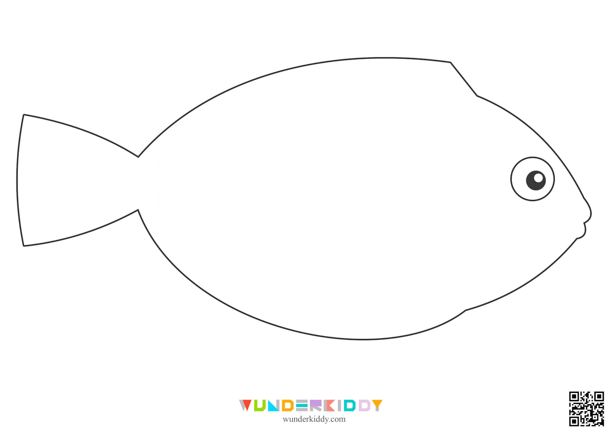Printable Fish Template